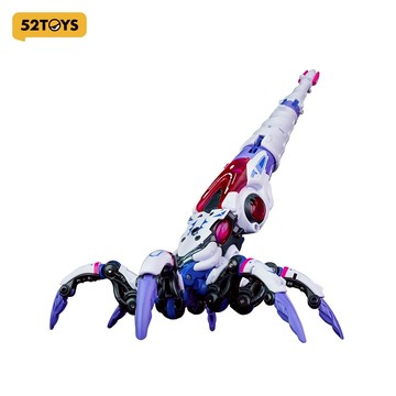 52TOYS BEASTBOX BB-52VV 紫羅蘭色 VORTEX 機甲變形可動人偶便攜模型