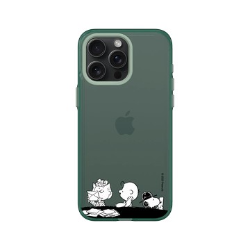 iPhone 15 Pro Max Clear 憂墨綠 - 史努比 Snoopy - 日常生活