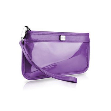 LIEVO - 真皮手拿包_深紫紅(95 * 195 mm機身尺寸以下皆適用)