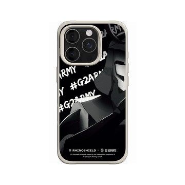 iPhone 16 Pro SolidX 貝殼灰 - G2 Esports - #G2ARMY - 武士