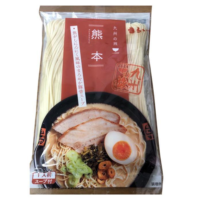 まるいち 熊本ラーメン スープ付 1人前 40入 Z4243