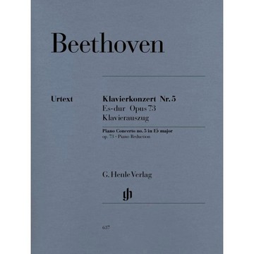 【599免運費】貝多芬 : 降E大調第五號鋼琴協奏曲，作品 73 雙鋼琴（四手聯彈）可分三期付款 HN637