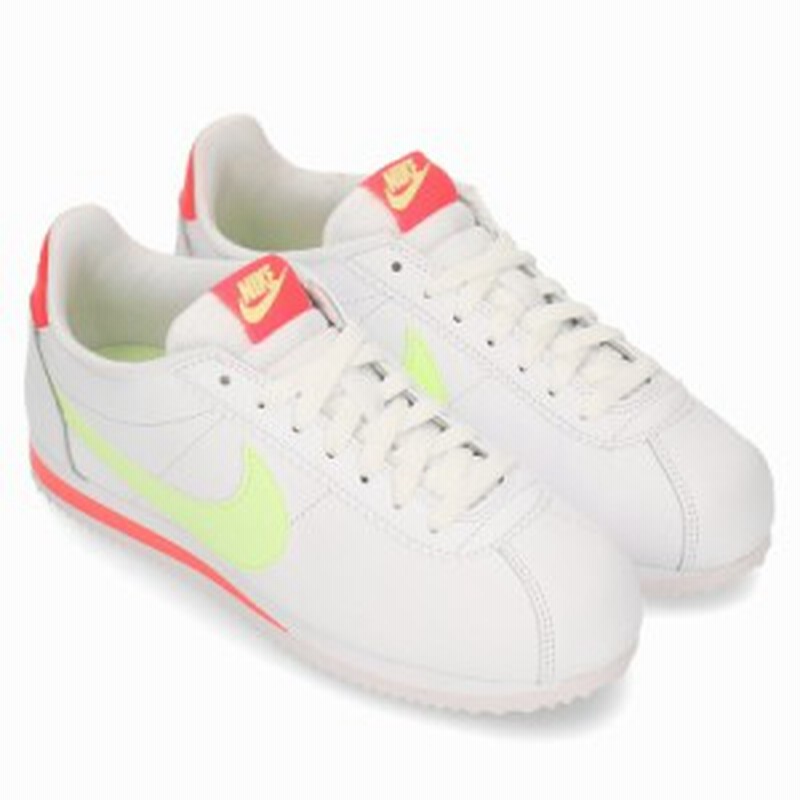 ナイキ スニーカー レディース 白 クラシック コルテッツ ホワイト シューズnike Women S Shoes Classic Cortez White Barely Volt Flash 通販 Lineポイント最大1 0 Get Lineショッピング