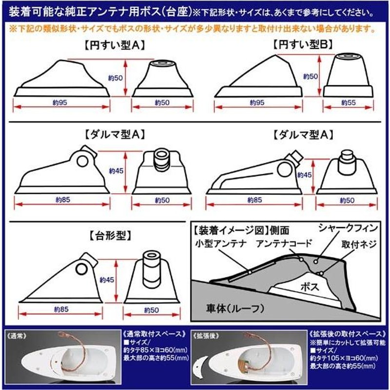 トヨタ86/T-1 シルバー/シャークフィン アンテナ/純正交換式/小型アンテナ内蔵/ドルフィンアンテナ/ブラガ | LINEブランドカタログ