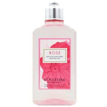【LOCCITANE 歐舒丹】玫瑰沐浴膠 250ml (百貨專櫃貨)