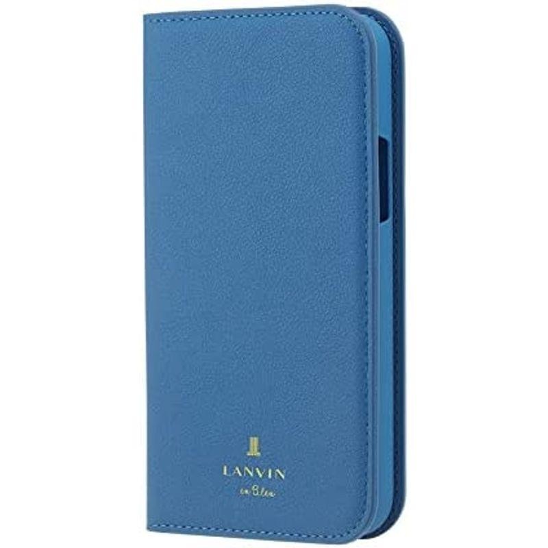 LANVIN en Blue ランバンオンブルー iPhone 12 / 12 Pro ケース 手帳型 