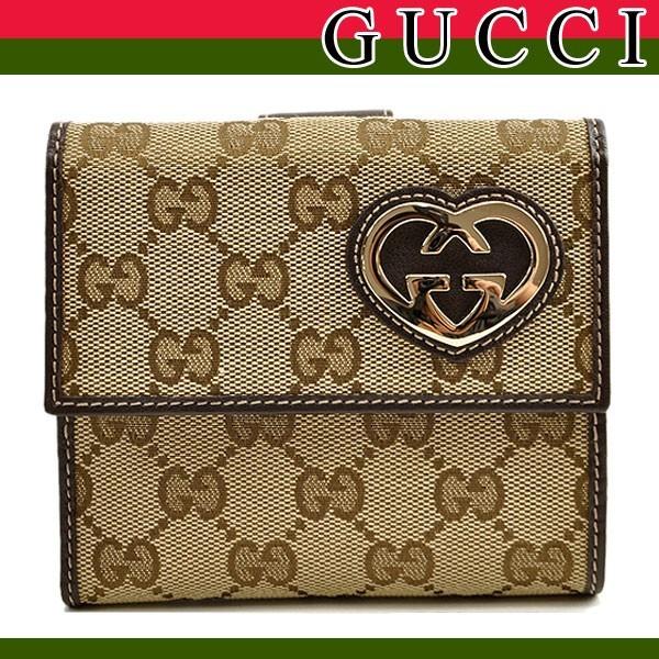 グッチ 財布 GUCCI レディース ハート GUCCI グッチ 二つ折り財布