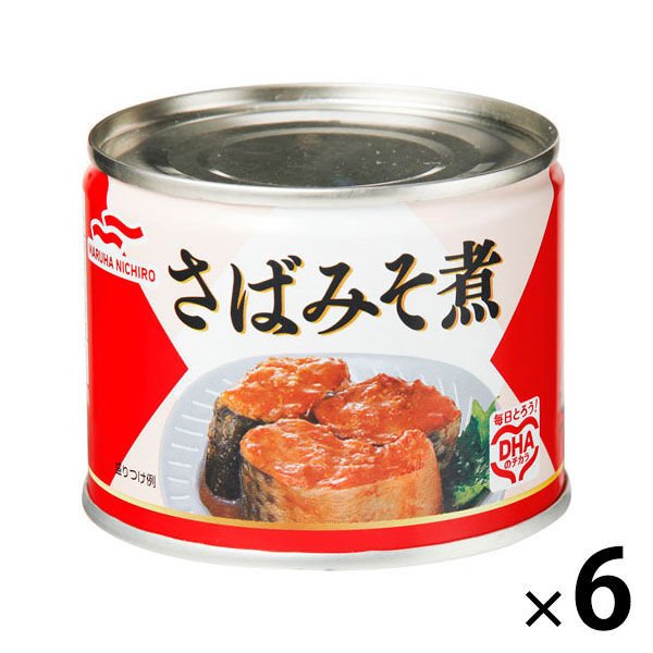 マルハニチロマルハニチロ　さばみそ煮　1セット（6缶）