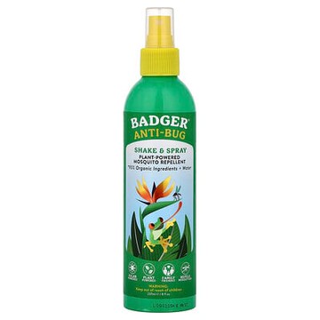 Badger, Anti-Bug, Plant-Powered Mosquito Repellent, 8 fl oz (237 ml)