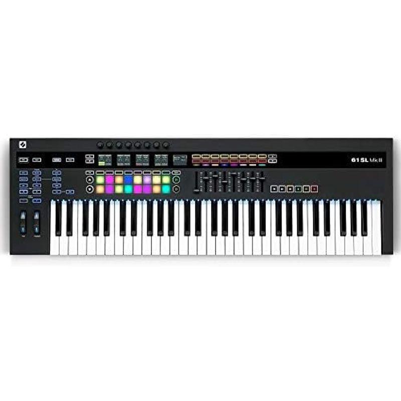 MIDIキーボード novation 61SL MkIII 8トラックシーケンサー搭載 61鍵盤仕様