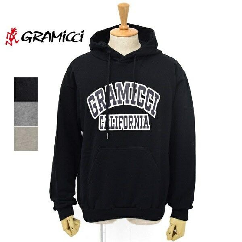 メンズ レディース GRAMICCI グラミチ LOGO HOODED SWEAT SHIRT