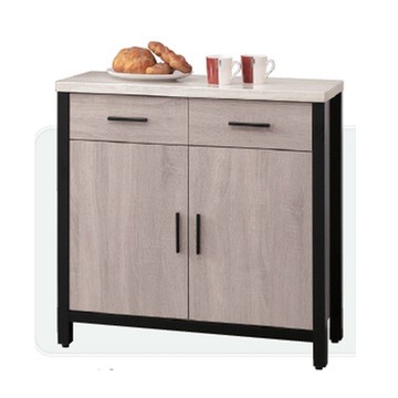 AS DESIGN 雅司家具-仁願2.7尺餐櫃下座-81.3*43*82cm