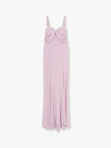 Red carpet stretch viscose long dress - ELISABETTA FRANCHI - gender_Woman