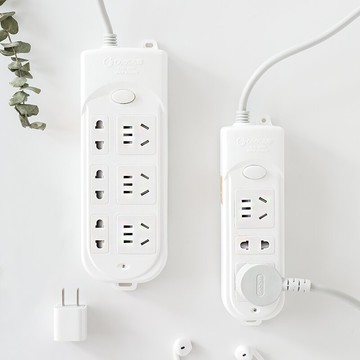 多功能排插USB帶線插座 宿舍插線板 面板多孔插排學生寢室接線板