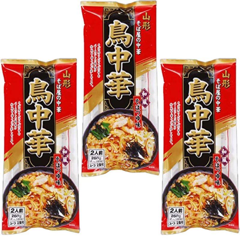 みうら食品 鳥中華 3袋 スープ付き 和風そばつゆ味 山形 ご当地ラーメン インスタントラーメン ラーメン マツコの知らない世界