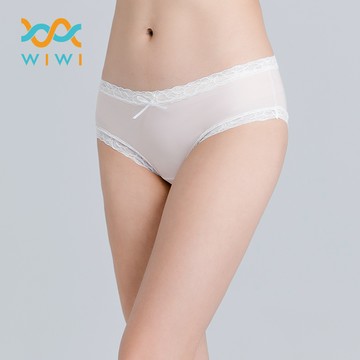 漾彩遠紅外線抑菌花邊低腰內褲(粉嫩膚 女M-2XL)