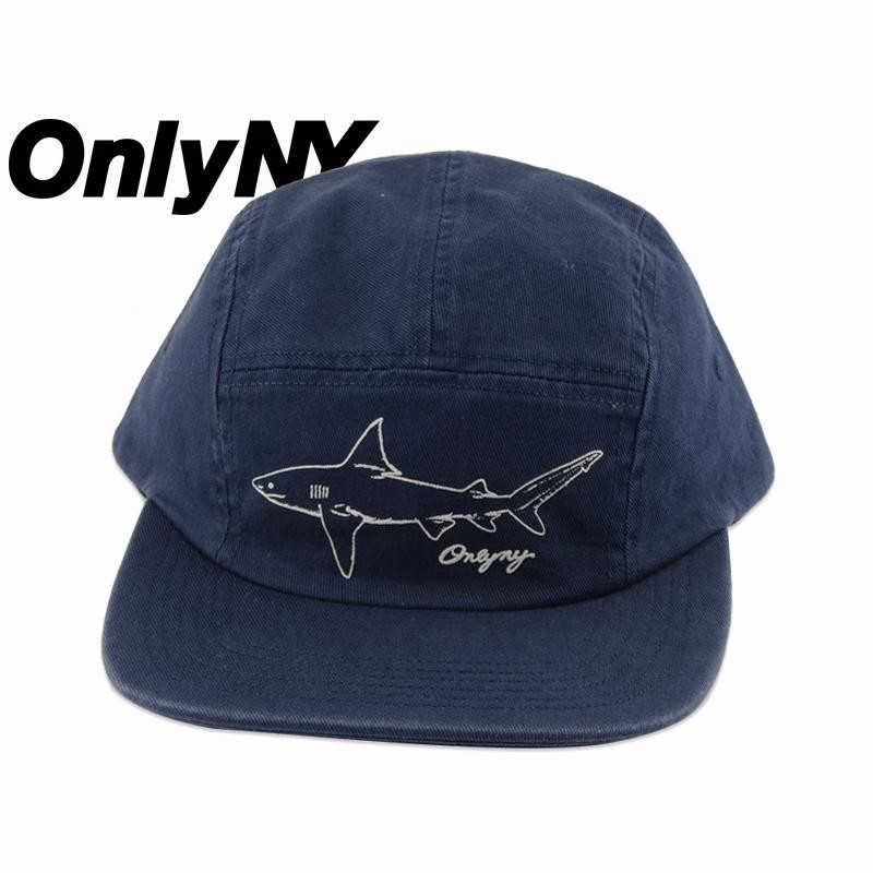 Only NY【オンリーニューヨーク】Shark 5-Panel Cap Washed Navy