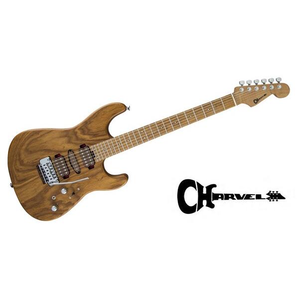 CHARVEL（シャーベル） シグネチャーモデル Guthrie Govan Signature Guitar Carmelized Ash Natural Ash