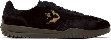Converse 黑色 Run Star Trainer Pony Hair 运动鞋