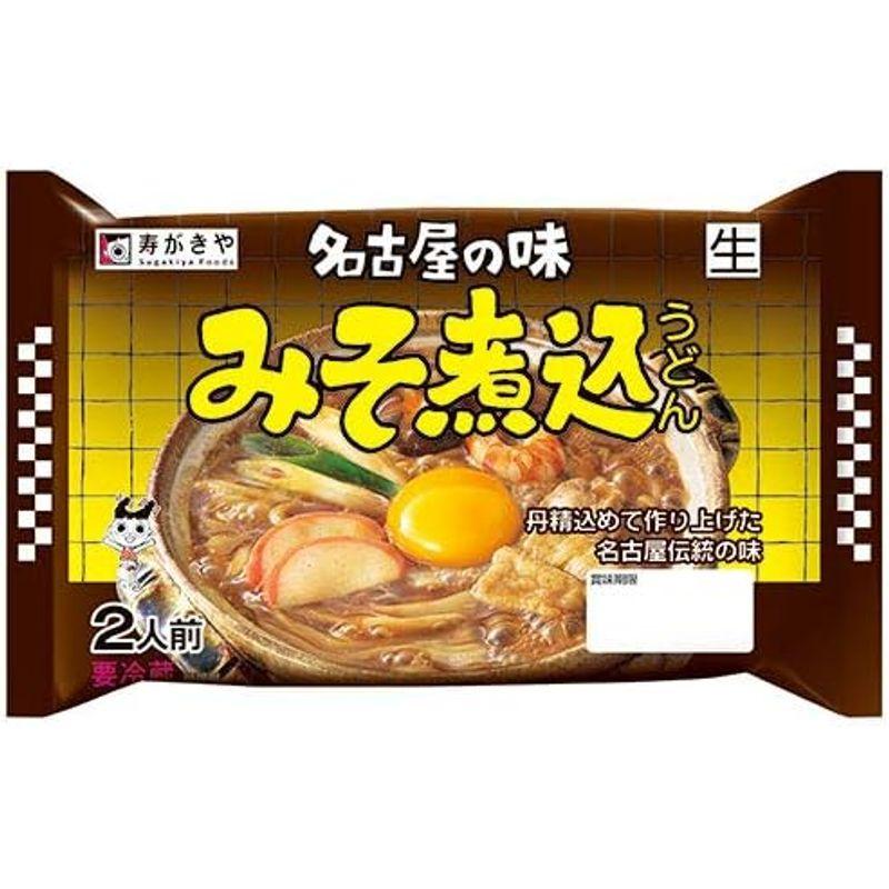 寿がきや みそ煮込みうどん 生うどん ６食セット（３袋）