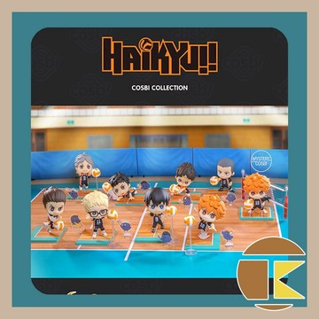 【8月預購】Hot Toys Cosbi 排球少年系列 公仔盲盒 一中盒8入｜動漫角色盒玩收藏｜愛蛋客