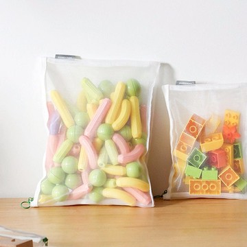 A4透明尼龍網眼拉鍊收納袋-3入 單一規格