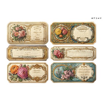 【10月新作】20-103-0154 裁切紙・拼貼素材