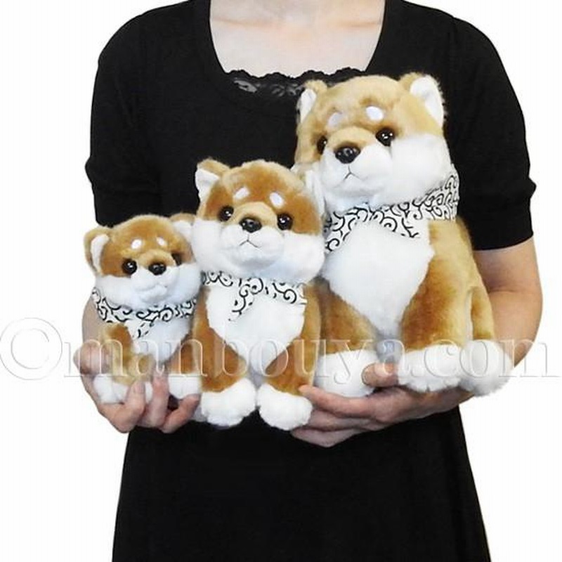 とっても可愛いお顔 美品 四季オリジナル 柴犬 ぬいぐるみ 子犬