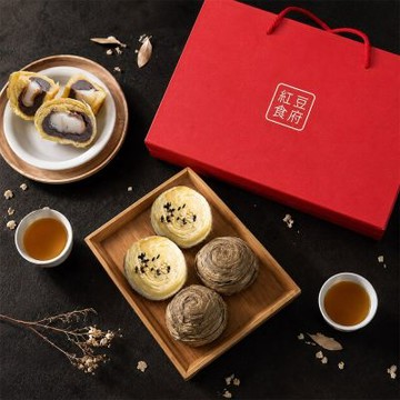 【紅豆食府】 綜合茶酥麻糬Q心禮盒(55g*6顆/盒)