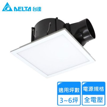 台達電子DC變頻LED照明型風量換氣扇 VFB21ABELEDT〈不含安裝〉