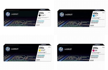 HP CF410X+CF411A+CF412A+CF413A原廠碳粉匣4色組 適用:M452dn/M452dw/M452nw/M377dw/M477fnw/M477fdw