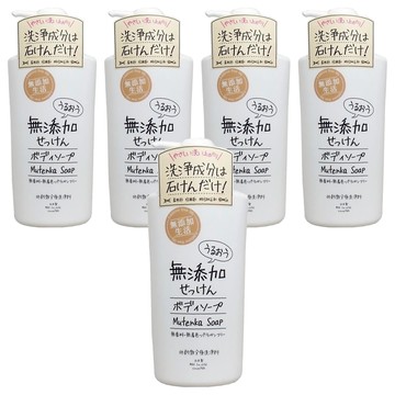 Additive free life 無添加生活 沐浴乳  500ml  5瓶