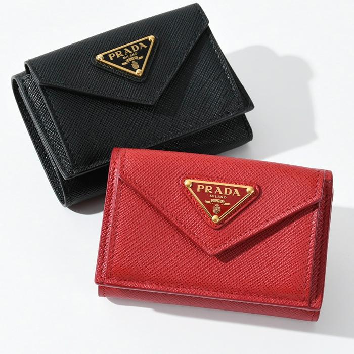 PRADA プラダ 財布 ミニ財布 コンパクト財布 1MH021 QHH レディース 