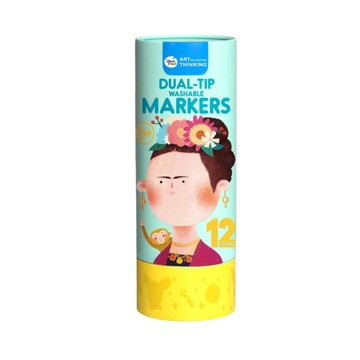 JoanMiro & JarMelo 兒童雙頭可水洗彩色筆(12色) JM80462