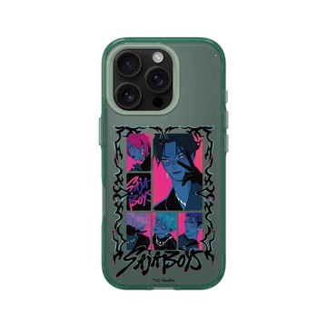 iPhone 16 Pro Clear 憂墨綠 - Kpop 獵魔女團 - Your Idol