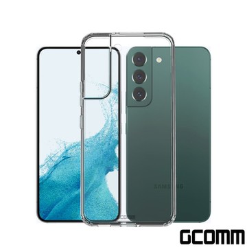 GCOMM 三星 S22 清透圓角防滑邊保護套 Round Edge
