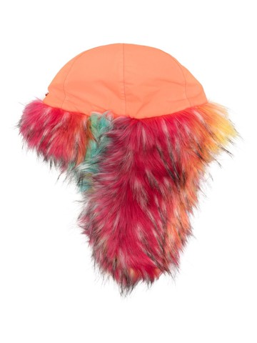 BLUEMARBLE - faux-fur chapka hat - men - Modacrylic/Polyester/Acrylic/Polyester - One Size - Orange