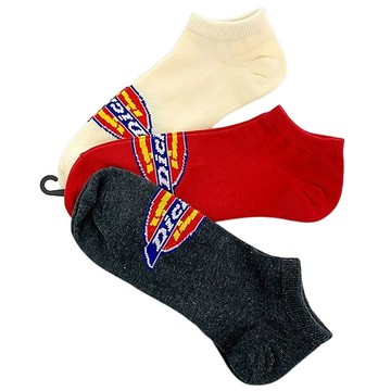 【DICKIES】男版 70025300-99 3-PAIR SUPER LOW SOCKS 隱形襪 (三色一組)