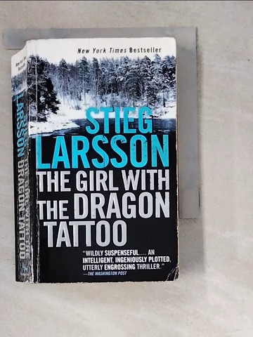 【書寶二手書T7／原文小說_WV1】The Girl With the Dragon Tattoo_Stieg Larsson