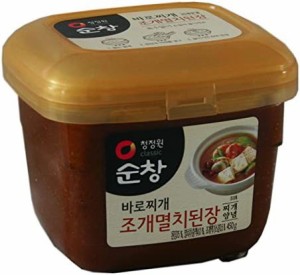 韓国 味噌 スンチャン あさりイワシ入り チゲテンジャン 450g