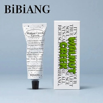 BOYNEXTDOOR 代言🖤【BiBiANG】 清爽保濕香氛護手霜 WALNUT CREEK CREEN 加州之森｜ 麝香、檀香、佛手柑香調