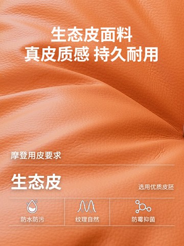 智能太空多功能艙客廳休閑懶人生態真皮電動單人電腦沙發椅