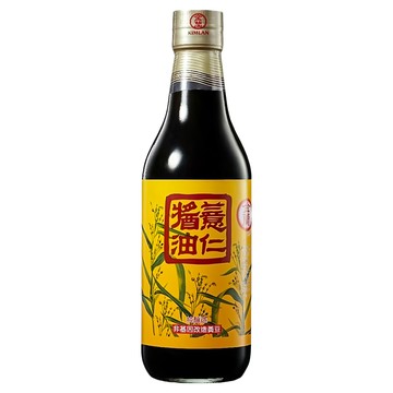 金蘭薏仁醬油 590ml - 適用於素食、蔬果料理  1瓶