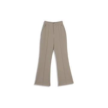 質感中線設計微喇叭西裝褲 兩色售 S-L