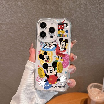 米奇 iphone 16 適用於iPhone11 12 13 14 15 16 ProMax 蘋果 磁吸 防摔 手機殼