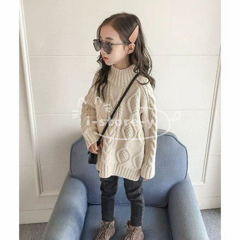 140 女の子　子供服　長袖　秋冬
