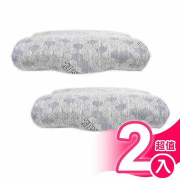 超值2入組【東龍】石墨烯蝶形多功能枕 TL-2260