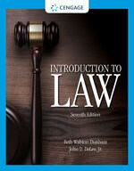 Introduction to Law (7版) Walston-Dunham 2019 Cengage