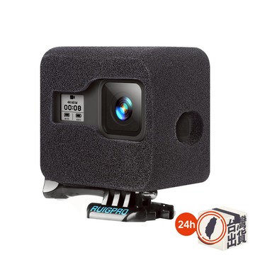 睿谷 GoPro 防風罩｜高密度防風海綿 Hero 8/9/10/11/12 專用款 戶外收音神器