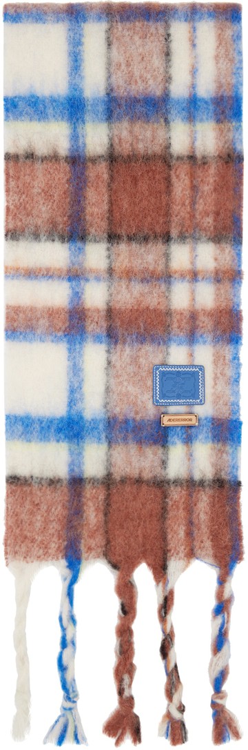 ADER error 多色 Cland Plaid 围巾